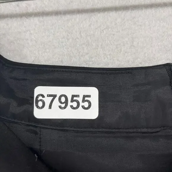 TRINA TURK Skirt M Straight Pencil Zip Back Lined Modal Stretch Career Black - Picture 14 of 14